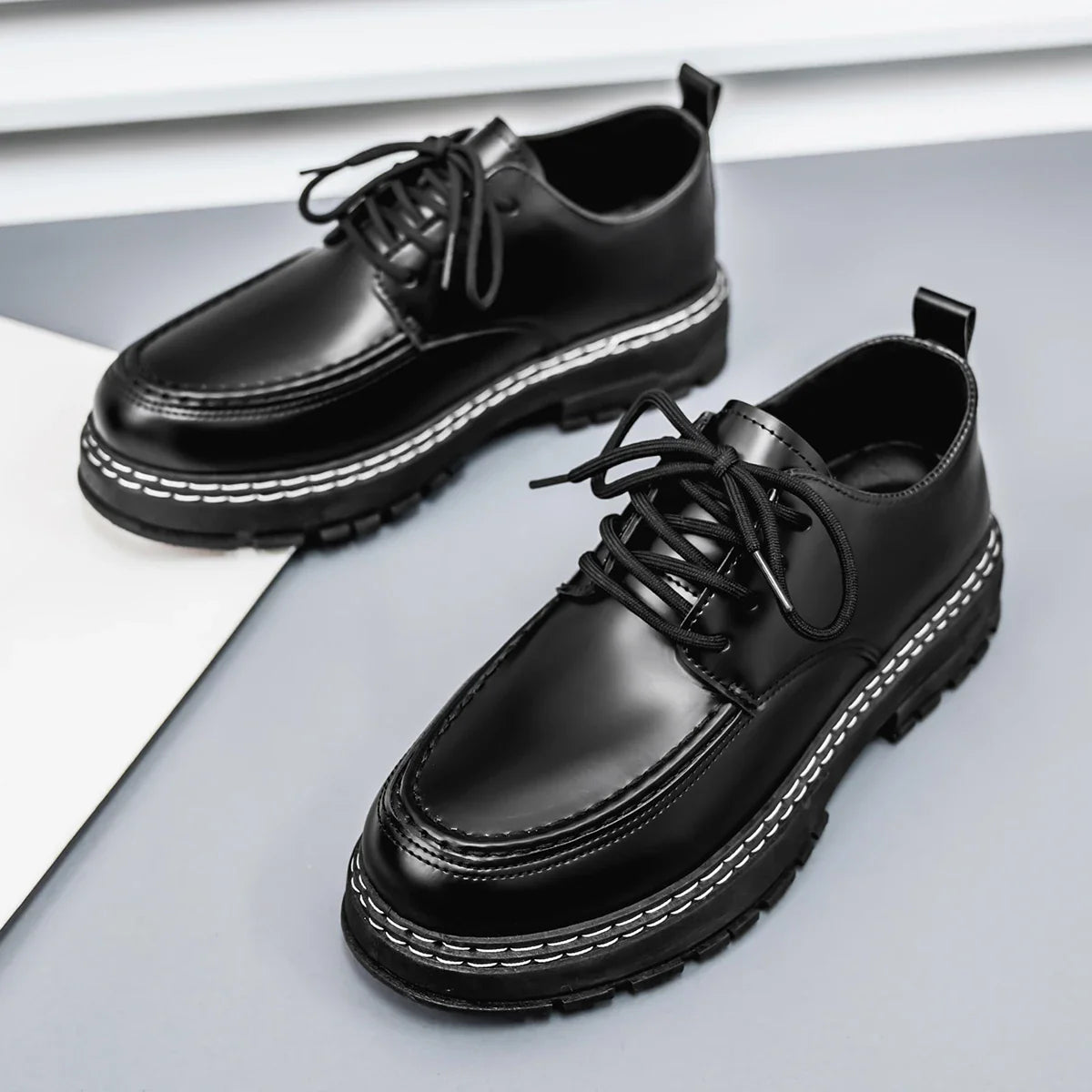 2026 men's new business casual sports shoes are versatile, comfortable, trendy, fashionable, plus size formal shoes, leather sho