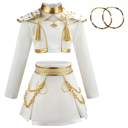 Halloween children's costumes Girls cosplay Costume Fashion girls suits Carnival theme party performance costumes