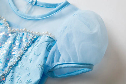 Princess Girl Sequined TUTU Ballet Dancing Dress Girl Party Costume Stage Show Fancy Outfit Children's Special Occasion Clothing