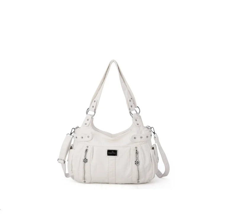 Winter Fashion Shoulder Bag for Women Soft PU Crossbody Handbg Large Capacity Messenger Bag Hobos Big Purse