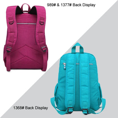 Aesthetic School Backpacks for Teenagers Girl 2024 Nylon Waterproof Travel BackPack Purse Women Laptop Bagpack Mochila