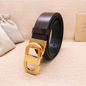 2026 Ciartuar official store new design belt high quality for men genuine leather first layer luxry buckle