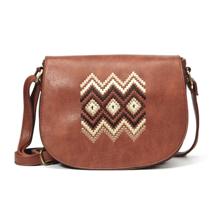 Fashion Shoulder Bag Vintage Women Handbag Purse Embroidery Messenger Bag Quality Small Bag for Girls Crossbody Bag