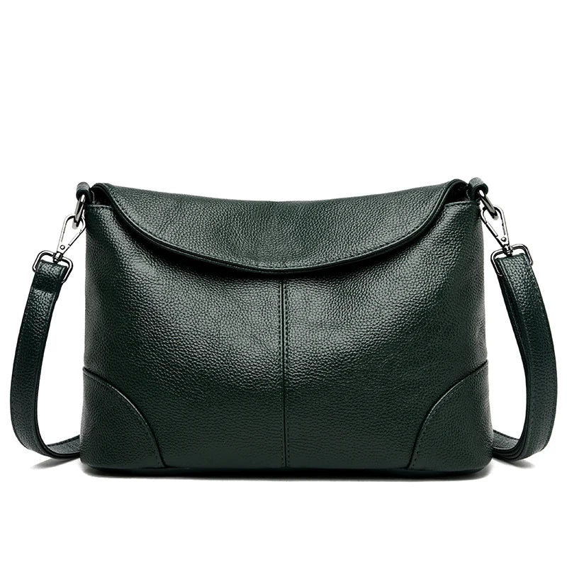 Soft Leather Crossbody Bags for Women 2024 Luxury Handbags Women Bags Designer Female Casual Hand Shoulder Bag bolsos de mujer