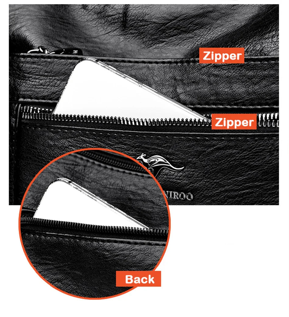 New Genuine Brand Leather Sac Luxury Handbags Purses Women Bags Designer Shoulder Crossbody Messenger Bags 2024 Female Hand Bag