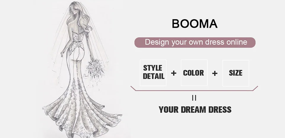 Booma Mermaid Sweetheart Pealrs Sleeveless Satin Simple Wedding Dresses Long Brides Gown Custom Made 2026