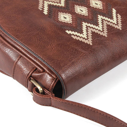 Fashion Shoulder Bag Vintage Women Handbag Purse Embroidery Messenger Bag Quality Small Bag for Girls Crossbody Bag