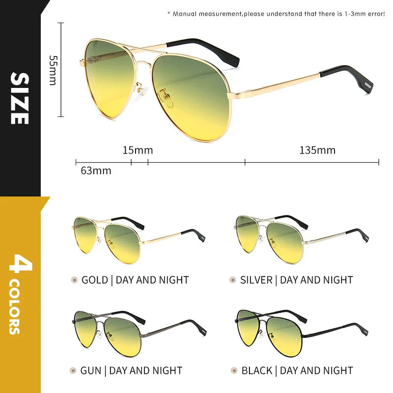 Pilot Sunglasses For Men:  Polarized Driving Glasses | Goggles
