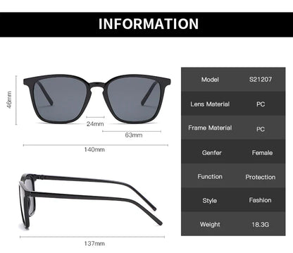 6pcs/4pcs/3pcs Square Small Sunglasses Women Rectangle Frame Purple Colorful Sun Glasses Female Y2K Retro Gradient Shades UV400