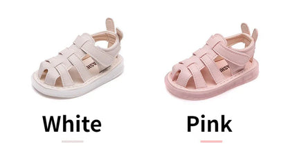 Summer Children Light-up Toddler Shoes New Bunny Soft-soled Roman Shoes Baby's Footwear Sandals Kids Shoes Girl with LED G12191