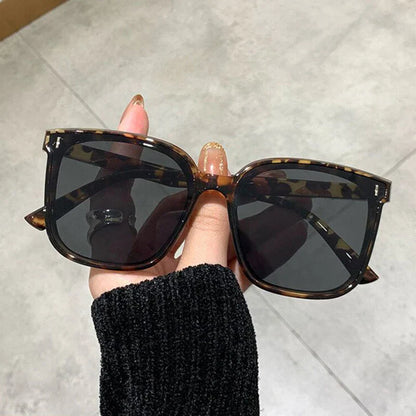 Vintage Square Sunglasses Women Oversized Sunglass Men Retro Black Sun Glasses Shades Goggle UV400  Oculos De Sol