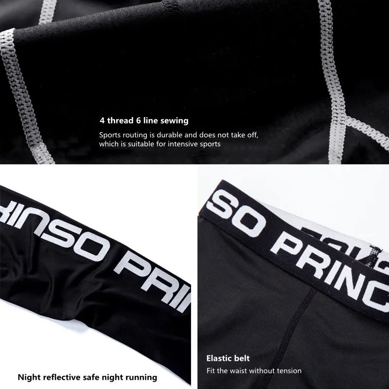 Men's Thermal Underwear Pants Winter Thick Fleece Lined Long Johns Warm Leggings Base Layer Bottoms Keep Warm Compression Tights