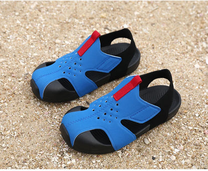 Children Functional Sandals Kids Fashion Airplane Shoes Summer New Baby Beach Shoes  Boys and Girls Cool Barefoot Sandals