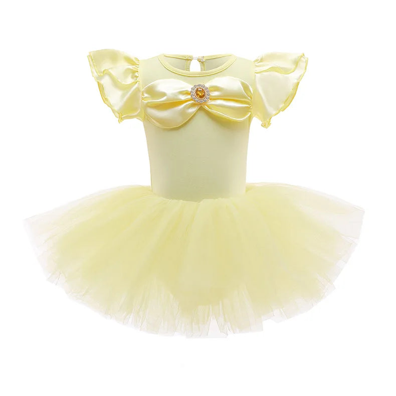 Girl Ballet Dancing Dress Party Fancy Sequined TUTU Dress Princess Girl Clothes Baby Girl Stage Shows Party Costumes