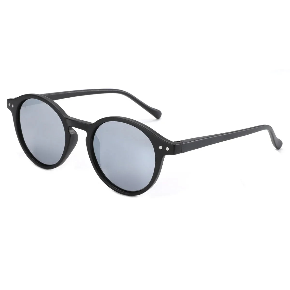 Sunglasses for Men: Vintage Retro Polarized Circle Sun Glasses