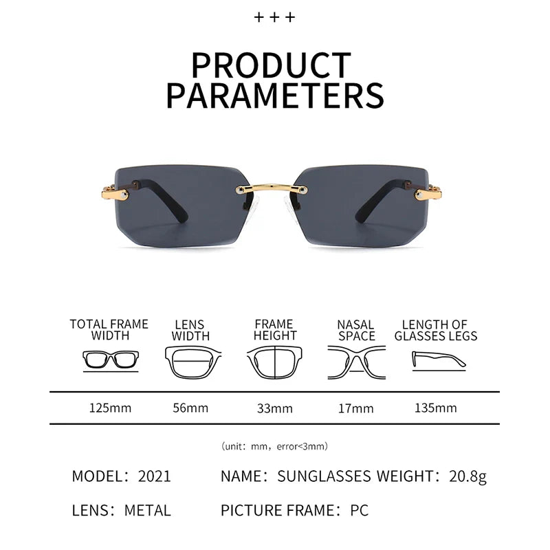 Sunglasses Trendy Small Square Sun Glasses For Female Outdoor Accessory