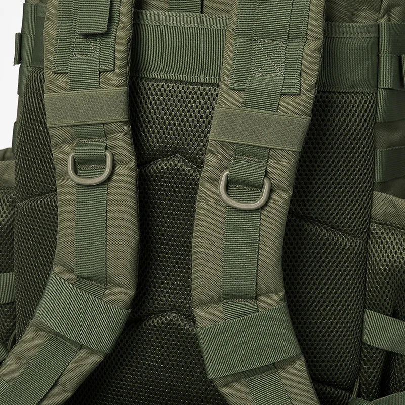 45L Tactical Backpack survival Bag Hunting MOLLE Backpack GYM For Men EDC Outdoor Hiking Rucksack Witch Bottle Holder
