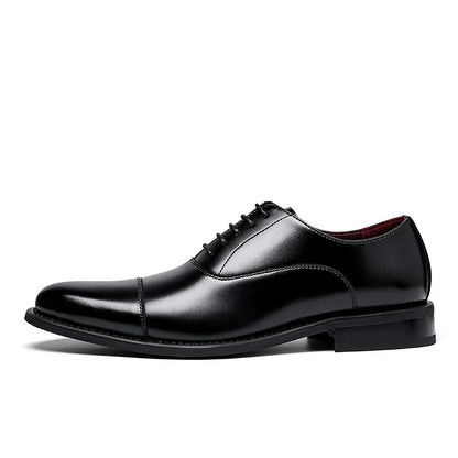 2023 High Quality Handmade Oxford Dress Shoes Men Genuine Cow Leather Suit Shoes Footwear Wedding Formal Italian Shoes Hot