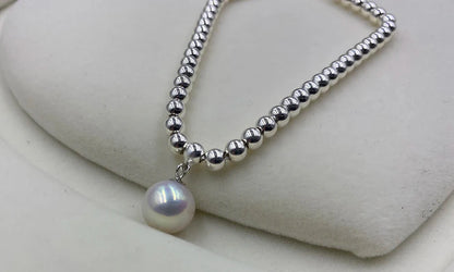 925 Sterling Silver Beads Bracelet Heart Charm Design Fashion Women Girls Lover Best Gift Hot Sale