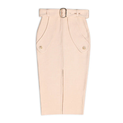 Sexy Bodycon Women's High Waist Bandage Skirt Knee Length Midi Pencil Office Party Club Elegant Skirts Clothing