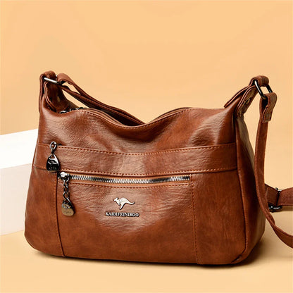 New Genuine Brand Leather Sac Luxury Handbags Purses Women Bags Designer Shoulder Crossbody Messenger Bags 2024 Female Hand Bag