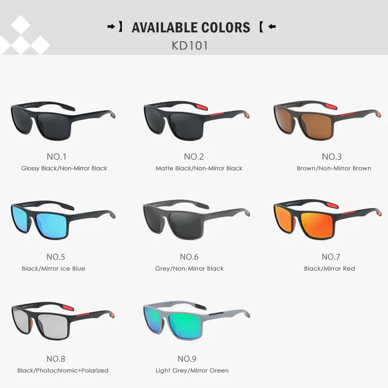 Ultra Light Rectangular Photochromic Sunglasses Men Polarized TAC 1.1mm Thickness Lens UV400 Sun Glasses Women Cat.3 CE