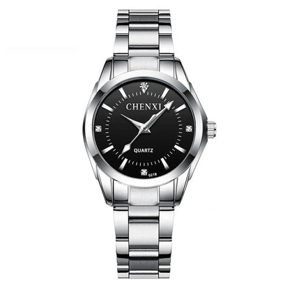 6 Colors Watch Luxury Women's Casual Watches Waterproof Watch Women Fashion Dress Rhinestone WristWatch CX021B