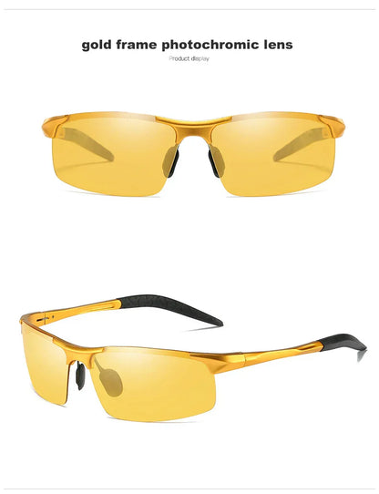 Top Anti-glare Day Night Vision Glasses For Driving Men Polarized Sunglasses Photochromic Driver Goggles Glasses zonnebril heren