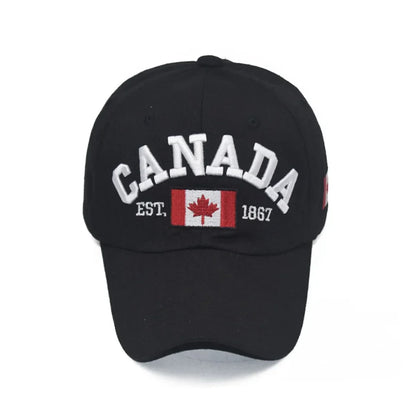I love canada Washed Cotton Baseball Cap Snapback Hat For Men Women Dad Hat