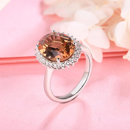 Solid 925 Sterling Silver Rings For Women Girl Diaspore Zultanite Sultanite Gemstone Birthday Party Fine Jewelry Gifts