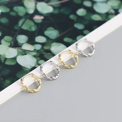 925 Sterling Silver Earring Colorful Dripping Oil Material Ear Ring Ear Buckle Rhombus Shape Trend Wild Girl Women Boy Ear Jewel