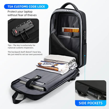 Brand Laptop Backpack Anti-theft Waterproof School Backpacks USB Charging Men Business Travel Bag Backpack New Design