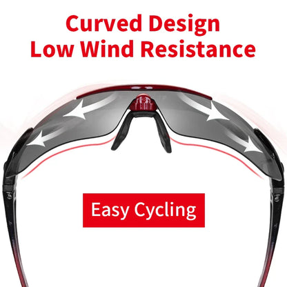 Cycling Polarized glasses Bike Sunglasses Outdoor Sports Sunglasses MTB PC Goggles Eyewear 5/3 Lens Bicycle Accessory