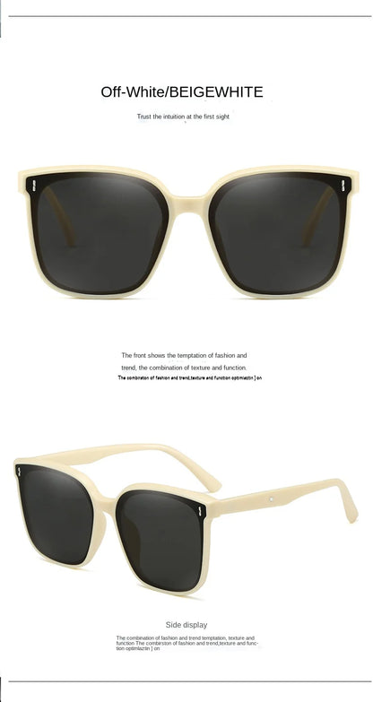 Vintage Square Sunglasses Women Oversized Sunglass Men Retro Black Sun Glasses Shades Goggle UV400  Oculos De Sol