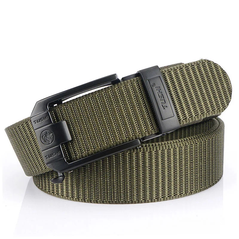 Tactical Belt Nylon Military Army belt Outdoor Metal Buckle Police Heavy Duty men's Training Hunting Belt