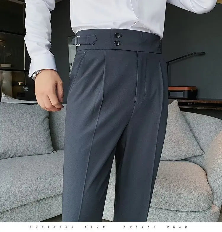 Support Customization of One Item Summer Men's Casual Trend Straight Leg Pants Fashionable and Cool Men's Loose Pants
