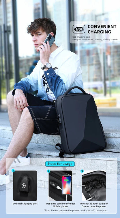 Brand Laptop Backpack Anti-theft Waterproof School Backpacks USB Charging Men Business Travel Bag Backpack New Design