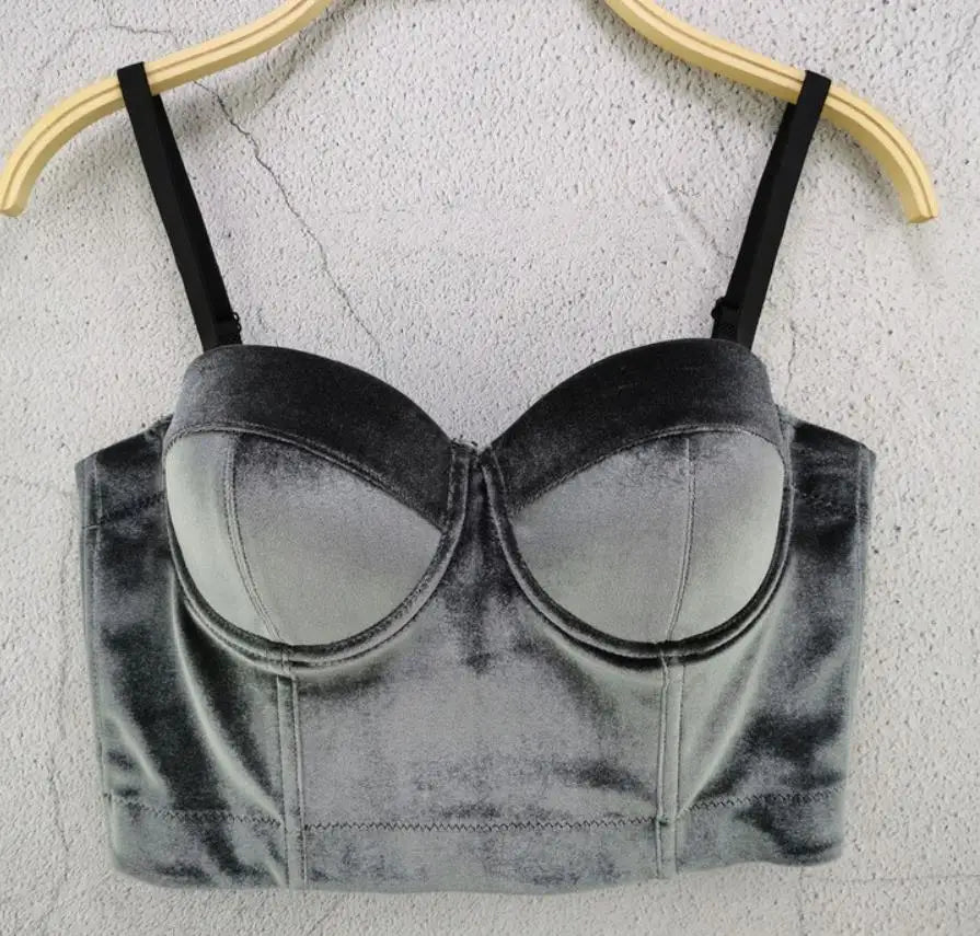 S M L XL 2XL 3XL Fashion Mesh Push Up Bralet Women's Corset Bustier Bra Night Club Party Sexy Cropped Top Vest fashion AW514