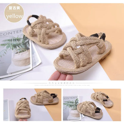 New Girls' Sandal Open Toe Boys Home slipper Breathable Children's sandy beach Shoes 1-10 Years Old Summer Amorous Feelings