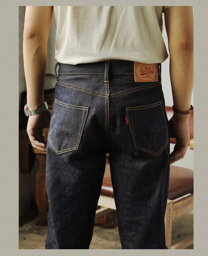 Red Tornado 55501 Men's Jeans 14oz Raw Red Line Selvedge Denim Pants
