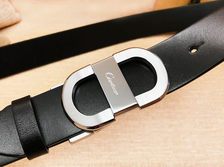 2026 Ciartuar official store new design belt high quality for men genuine leather first layer luxry buckle