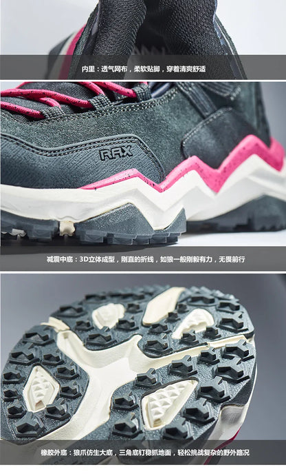 Men Hiking Shoes Waterproof Outdoor Sports Sneakers for Men Trekking Shoes Lightweight Mountain Climbing Shoes Men Antislip