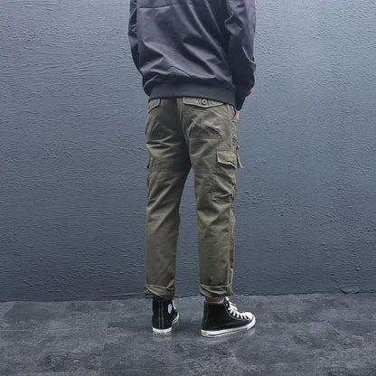 Big Size Men's Tactical Trousers Loose Casual Pants Running Overalls Men's Sweatpants Sports Hiking Outdoor Clothes Work Pants