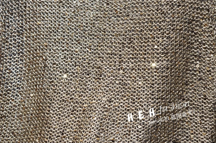 Sexy Shiny Gold Silver Knitted Tank Tops Women Bling Bling Sequined Tassels Knitted Vest  All Neon Store Clothes  Korean