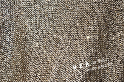 Sexy Shiny Gold Silver Knitted Tank Tops Women Bling Bling Sequined Tassels Knitted Vest  All Neon Store Clothes  Korean