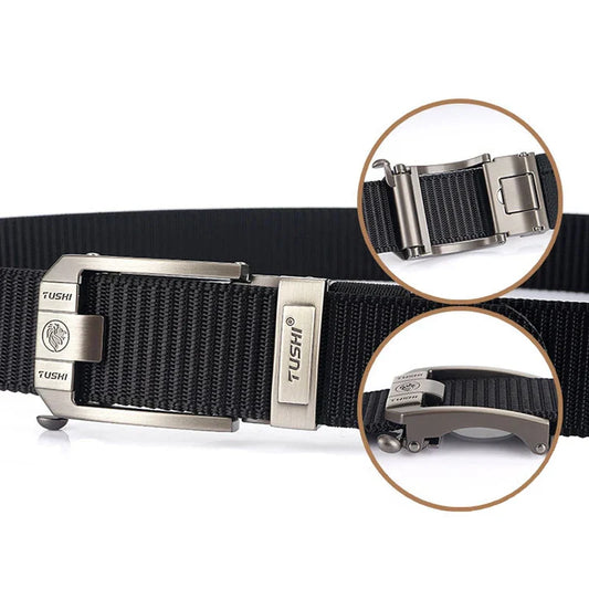 Tactical Belt Nylon Military Army belt Outdoor Metal Buckle Police Heavy Duty men's Training Hunting Belt