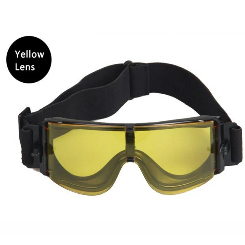 Glasses Wind and UV Protection Sunglasses Army Hunting Air Gun Color