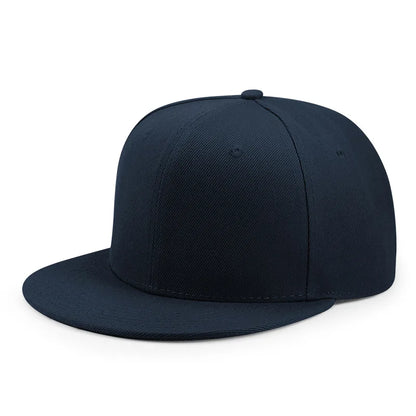 Man Plus Size Baseball Caps Adult Flat Peak Hip Hop Fitted Hat Men Women Large Size Snapback Cap size 6 3/4 to size 8