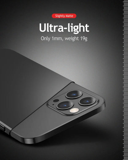 Cases For APPLE iPhone 16 15 14 13 12 11 Pro Max Plus Mini Shockproof Case Cover Hard Plastic Ultra Slim Frosted Covers