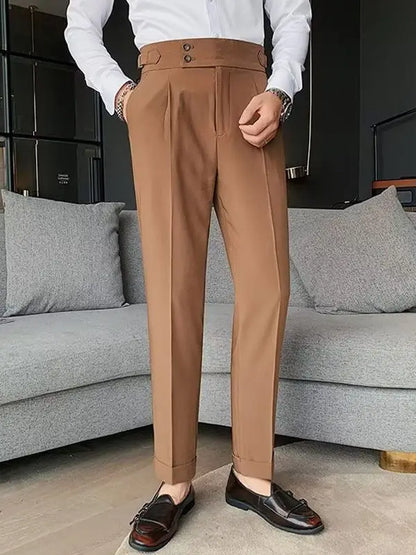 Support Customization of One Item Summer Men's Casual Trend Straight Leg Pants Fashionable and Cool Men's Loose Pants